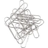 Viking Paperclips 75 mm Zilver