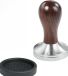 Koffie Tamper Espresso Pers - 58mm Sabotage Mat - Inox Platte Base - Houten Handvat