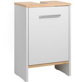 Vicco Karli Wastafelonderkast – 38.2 x 57 cm met de deur Eik wit/goud