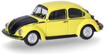Herpa VW Kever 1303, Geel/zwart