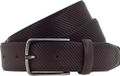 Vanzetti Leren Riem 35mm Leather Belt W110 Dark Brown Bruine