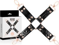 BEGME BLACK EDITION | Begme Black Edition Vegan Leather Hog Tie