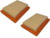 perfektGarten STIHL 2 luchtfilters voor FS 350, 380, 400, 450, 480, BT 120C, 121, 130 grasmaaiers