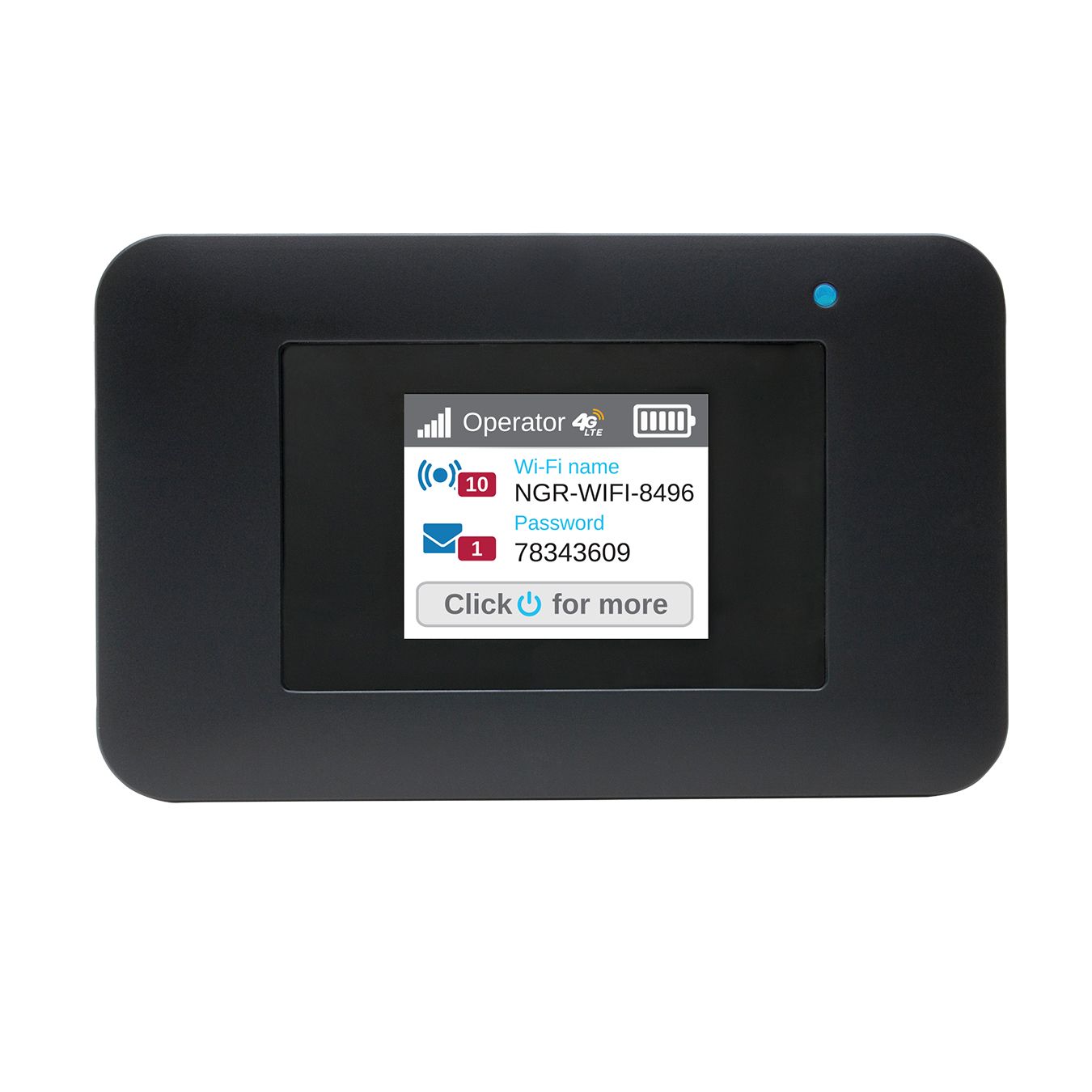 NETGEAR AirCard 797 Draadloze netwerkapparatuur voor mobiele telefonie Zwart