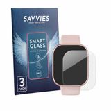 Savvies 3 Stuks Screenprotector - Geschikt voor Hwagol Smartwatch 1.83" - Beschermfolie Glas Transparant