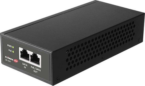 EDIMAX GP-103IT PoE-injector - 1000 MBit/s - IEEE 802.3af/at/bt - Indoor
