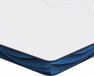 Matrastopper 100 x 200 cm dik Tissu Jacquard Blanc