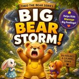 Theo and the Big Bear Storm: A Calming Story for Kids About Big Feelings, Anger, and Emotional Control (Ages 3–7)