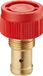 Oventrop Valve insert GHF with fine adjustment for compact radiators, G 1/2 AG, M 30 x 1.5, with frontal seat seal, kvs = 0.37, 1018090