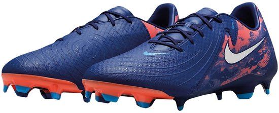Nike Phantom GX II Academy Erling Haaland FG/MG Voetbalschoenen Senior - Donkerblauw - Maat 46