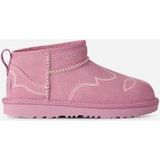 UGG® Classic Ultra Mini Western-laars in Dusty Orchid, Maat 33.5, Wol