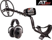 Garrett AT MAX Metaaldetector Digitaal, Akoestisch, 14 kHz, 28 cm zoekspoel, Zwart