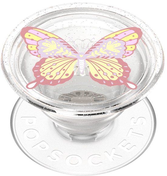 PopSockets PopTop - Glitter Sunset Mariposa