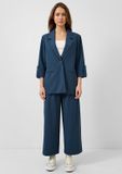 Q/S designed by - Dames broek - Maat 34 - Vrouwen - MARINE - polyester