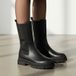 Muyters Chelsea boots zwart Synthetisch