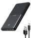Batterie externe portable - 30000 mAh - 4 sorties - Charge rapide 22,5 W - Pour déplacements