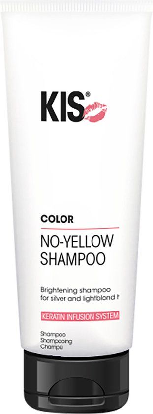 KiS No-Yellow Shampoo - 250 ml - Zilvershampoo voor Blond Haar