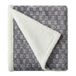 Eddie Bauer | Geborstelde fleece collectie | Omkeerbare sherpa-hoes zacht en gezellig perfect voor bed of bank Fair Isle Dark Steel