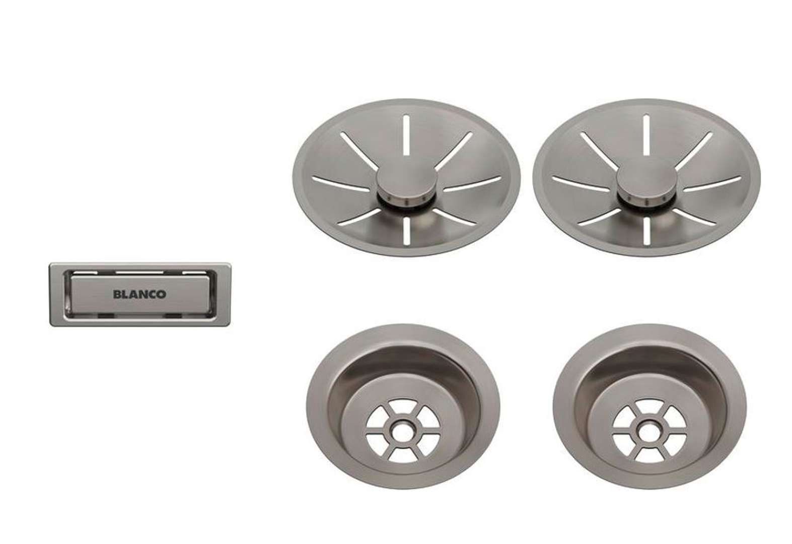 Blanco InFino afvoerset - platina 207410