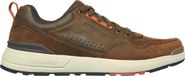 Skechers Rozier MancerSneaker, Cuir Marron Foncé, 44 EU