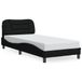 VidaXL Bedframe zonder matras "Hvar" 80x200 cm stof zwart