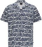 s.Oliver Chemise Manches Longues Coton Col Classique Coupe Regular Casual Homme Bleu Profond XS