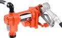Pompe de transfert de carburant 12V DC 20 GPM avec tuyau et buse pour essence diesel