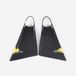 Palmes bodyboard et bodysurf, 900 noir
