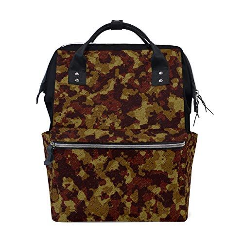 MONTOJ Awesome Army Camouflage canvas Reistas Campus Rugzak
