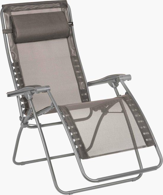 Lafuma RSXA Clip Relaxstoel - Verstelbaar - Inklapbaar - Zero Gravity - Graphite