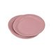 Homéa Set van 20 papieren borden D18 cm Vitamine Blush