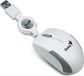 Genius Micro Traveler USB Muis Wit