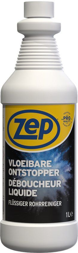 Zep Aanbieding: Zep vloeibare ontstopper (6 x 1L)
