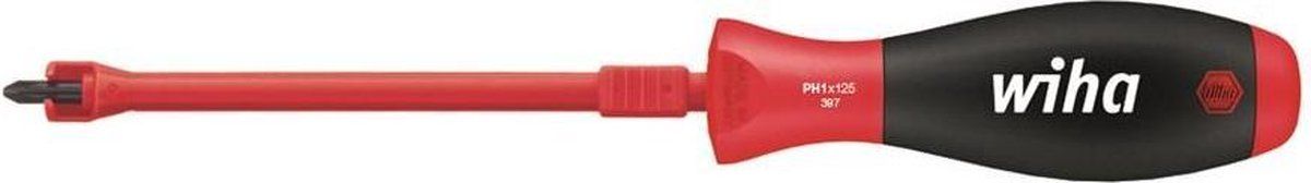 Wiha Softfinish Screwdriver with Holding Function - Phillips PH1 x 125mm