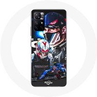 Maniacase Etui voor Xiaomi Redmi Note 11s 5G Formule 1 Esteban Ocon F1 coureur