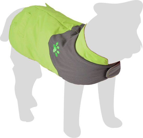 FLAMINGO Hondenkleding regenjas Juno - 30cm - Groen