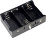 Tru Components BH-131D Porte-piles 3 D (mono) Connexion à souder