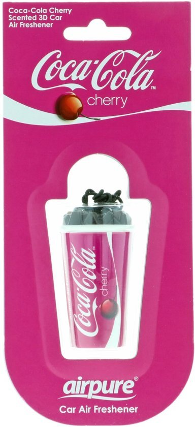 Carclean.com Coca-Cola Air Freshener - Cherry