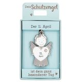 Depesche beschermengel hanger sleutelhanger 11 april cadeau