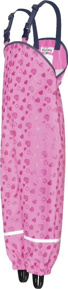 Playshoes Regentuinbroek Kinderen Hartendief Roze Maat 92cm