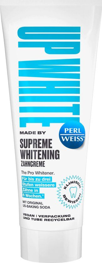 Perlweiss Tandpasta Up White Supreme Whitening - 75 ml
