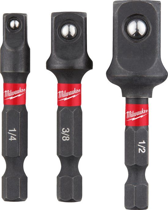 Milwaukee SHOCKWAVE™ IMPACT DUTY Dopadapter Set - 3pc - 4932479228
