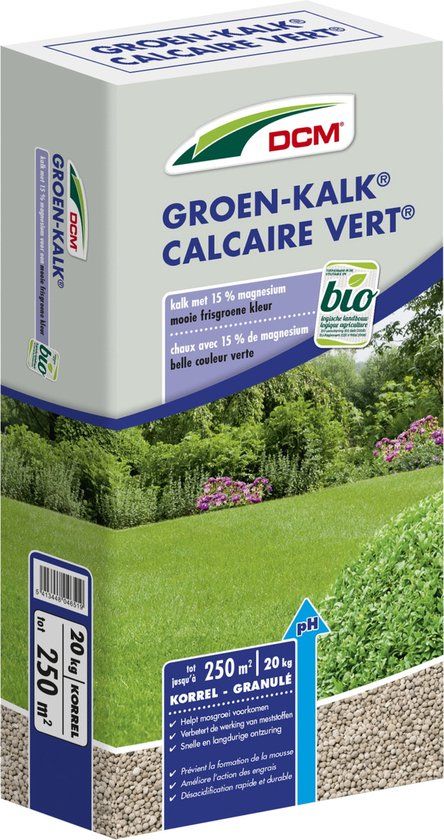 DCM GROEN-KALK 20KG - Kalk - BIO