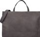 LIEBESKIND BERLIN LOU 2 3D Leather Satchel Handtas Schoudertas Iron Donkergrijs