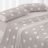 Burrito Blanco Beddengoed van katoen, bed 105 cm (+ beschikbare maten), design 627, zandkleur (105 x 190/200 cm)