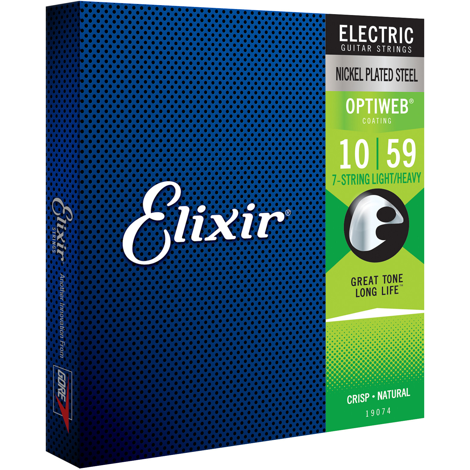 Elixir 19074 Electric NPS Optiweb Light Heavy 10-59 snarenset