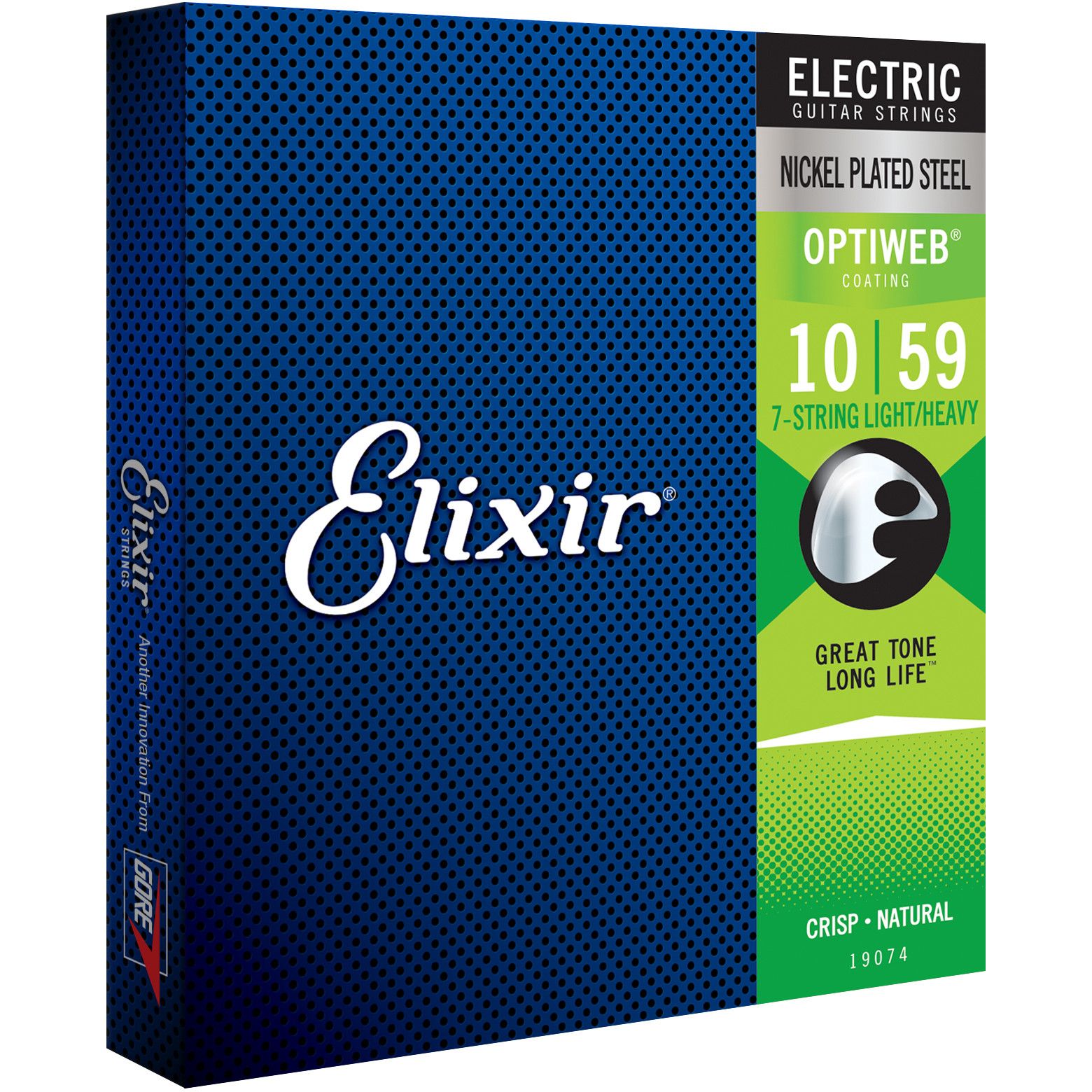 Elixir 19074 Electric NPS Optiweb Light Heavy 10-59 snarenset