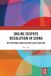 Online Routledge Online Dispute Resolution in China: Institutional Analysis and Legal Practice Paperback