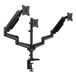 HUANUO Support triple pour moniteurs 17-32 pouces pour bureau réglable