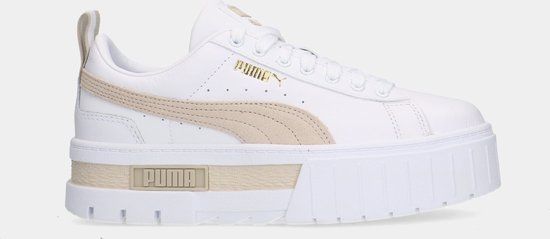Puma Mayze Lth Wn Lage sneakers - Dames - Wit - Maat 40